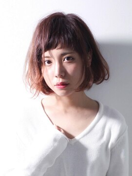 アービング(a'bing) ワンカール切りっぱなしブラントボブ♪