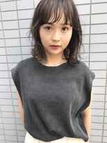 リタ(Lita)&nbsp;レイヤーボブ×オリーブグレージュ