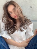 ユナイテッド 横浜(UNITED)&nbsp;【UNITED】ラフウェーブ×シースルーハイライトシナモンベージュ