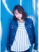 シャイン ヘア ブレンド 二子玉川(Shine hair blend)&nbsp;【二子玉川】丸みショート無造作カールボブディイルミナカラー76