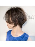 大人くびれショート×小顔ショート