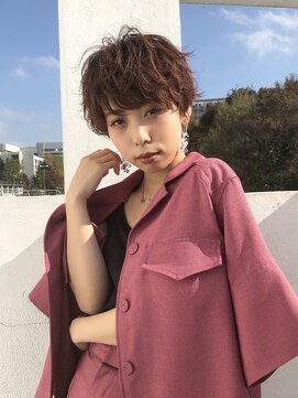 ロンド レグリーズ 立川(Lond leglise) 【山方 直也】マッシュ×くせ毛風×ワンサイドショート