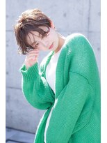 レニーバイエース(LANY by ACE)&nbsp;【LANY 横浜】ゆるふわマッシュショート×カーキブラウン