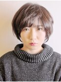 大人可愛いショートカット