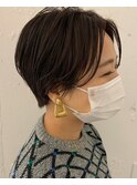 ハンサムショート×チョコレートブラウン