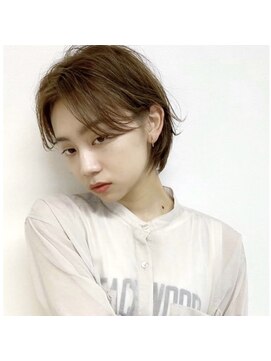 バサ 花小金井店(BASSA) 【皆んなに褒められる！】小顔ショート×透明感ベージュカラー