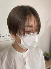 〈Chainon.〉オシャレ女子人気★ハンサムショート