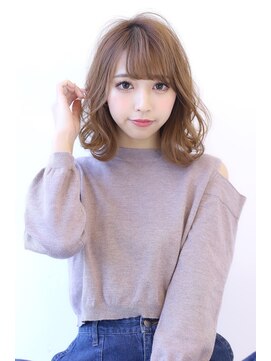 オーロ 宝塚店(ORO) 20代30代40代透明感マロンベージュニュアンスカラーAラインボブ