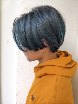 ムーンジェジェ(moon jeje) ナチュラルなかっこよさ、ブルーマッシュ★藤原