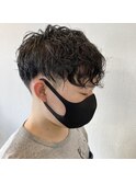 刈り上げ×スパイラルパーマ ナチュラルかっこいい!!