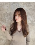 しづかstyle◎30代/顔周りで変わる大人かわいいヘアa14