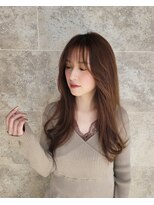 しづかstyle◎30代/顔周りで変わる大人かわいいヘアa14