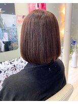 プレデフリュー 北白川本店(PUREE de FLEURS) 丸み/ボブ/ショートボブ/10代/20代/30代/学割U24/タッセル/前髪