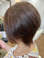 フリー(Free)&nbsp;40代50代60代 大人かっこいいショート シークレットハイライト