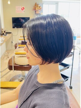 ハピエル ヘアークルー(HAPPYEL hair crew) 20代30代40代大人可愛い小顔ショートボブ