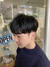 「 メンズカット＋お試しヘッドスパ10分 」￥6.600