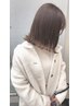 ☆No.4☆カット+艶カラー　11550→9500#三宮元町#髪質改善