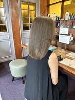 美容室エクストラアーツジャパン(X ARTS JAPAN) ミルクティーグレージュ/ブリーチ/透明感/ミルクティーカラー