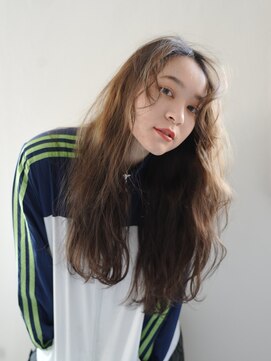 アミリ 代官山(AmiLi) デザインカラー/オリーブベージュ/ウエットヘア【代官山】