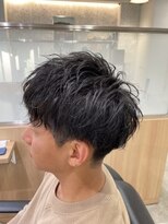 モッズヘアメン 名護大東店(mod's hair men) 重めバングで目力UP!黒髪束感カジュアルマニッシュg1名護大東
