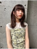 【e.dit tokyo macoto】顔まわりレイヤー 透明感カラー