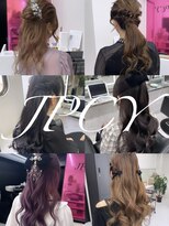 ジェプシー(JPCY)&nbsp;ハーフアップヘアメ6スタイル