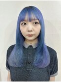 レイヤーカット/ブリーチカラー/ハイトーン