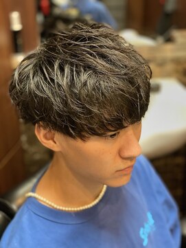 ヒロ銀座 バーバーショップ 札幌本店(HIRO GINZA BARBER SHOP) 王道ショートマッシュ