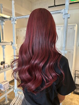 2025年春】ワインレッドの髪型・ヘアアレンジ｜人気順｜ホットペッパー 