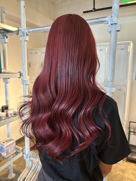 ザ オーダー(THE ORDER) ワインレッド/ボルドーカラー/赤髪/ブリーチなしダブルカラー