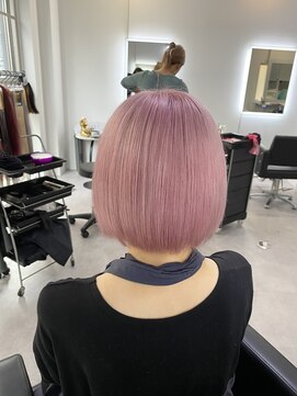 シェイロ(Cielro) ホワイトピンク×ミニボブ【Kentaro】