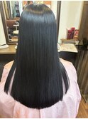 ハード縮毛矯正ストレート