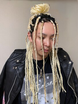 ココ 原宿(KOKO) ブレイズ　特殊系　エクステブレイズ　HYDE風　ヘアセット