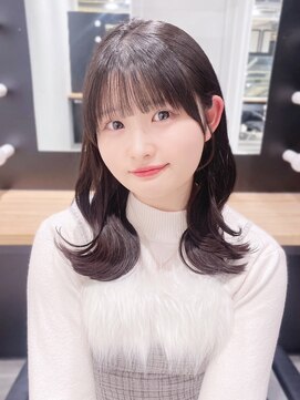 アルバム 池袋(ALBUM) 似合わせカットメルティカラーマロンベージュ_ba509841