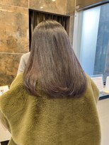 シュヴー 浦安店(CHEVEUX)&nbsp;７トーン　オリーブベージュ　髪質改善　レイヤーカット