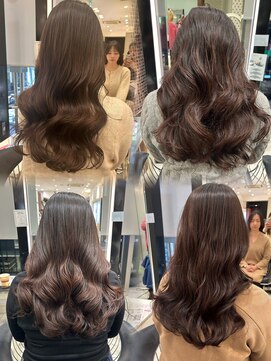 アピッシュ ギンザ(apish ginza) コテ巻き風パーマ/ロングパーマ/デジタルパーマ/前髪パーマ