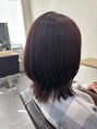 ネリネ きてみてまつど通り店(Nerine) レイヤーボブ＋春カラー
