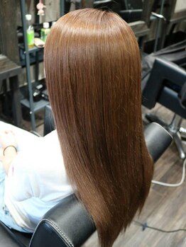 フェイスヘアーデザイン(Faith Hair Design)の写真/N.[エヌドット]の髪質改善トリートメントで毛先まで潤う美艶ヘアに♪カラーとの同時施術で色持ち◎