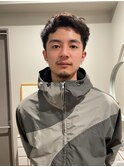 薬院【honen】スパイキーショートメンズパーマメンズマッシュ