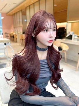 アマトウキョウ アユンチェ(AMA TOKYO×AYUNCHE) 韓国スタイル/チュラルくびれへア_くびれ巻き_レイヤーカット