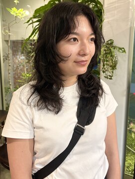 ネッコ(necco) ゆるふわパーマ×顔周りレイヤー