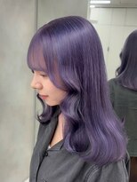 ベレーザ 渋谷(BELEZA) 14981ラベンダーパープル韓国レイヤーラベンダーミルクティー