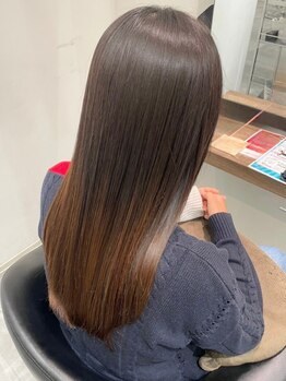 キャパ テリハ(CAPA TERIHA)の写真/【半個室】髪を芯から整える最高級のツヤと潤いのある仕上がりに♪髪の内側から補修して手触りもUP☆