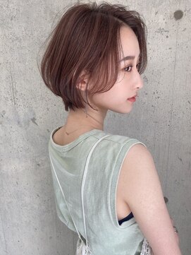 エル バイ ロンド 関(elle by Lond) 【elle by Lond】高瀬慎也ショート/ボブ/顔周り/40代/50代/