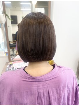 リュール バイ ヘッドライト 北千住店(lueur by HEADLIGHT) ぱつボブ