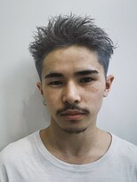 クオル 円山(QOL)&nbsp;スパイキーショートアップバング刈り上げメンズショート