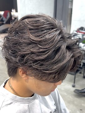エデアンホンテン メンズサロン(EDEAN 本店 （旧：EDEAN 上通）) 熊本メンズカット MEN'S HAIR フェザーパーマ センターパート