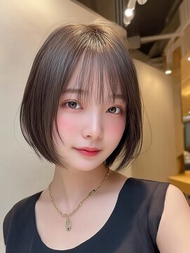 サロンドアイ(salon de i) 透明感ボブ × 内巻きシルエット