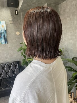 グラック(glac) ボブ/オレンジブラウン