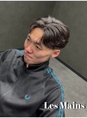 メンズフェザーパーマ
